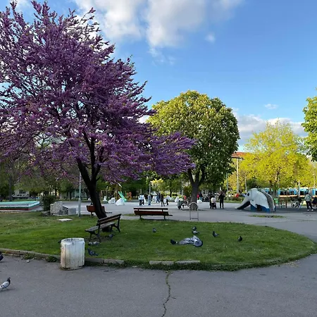 Apartmán Sunny Cozy With King Bed, 2 Toilets, Fast Wifi, Walk To Center Sofie